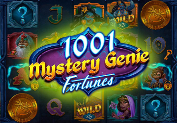 Автомат 1001 Mystery Genie Fortunes в Vovan казино